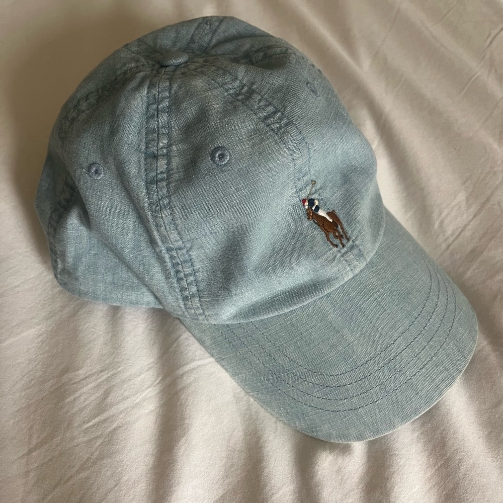 Polo Ralph Lauren Sky Blue Denim Cap